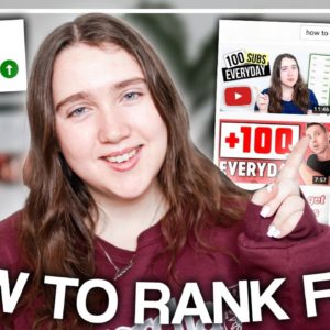 How to Rank FIRST in YouTube SEARCH to GET MORE VIEWS FAST w: Tubebuddy