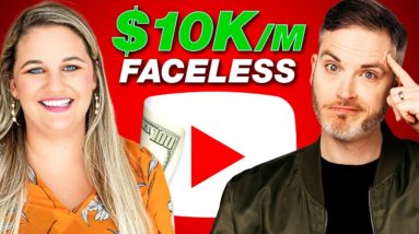 How To Make $10K+ Per Month on YouTube... Without Making Videos | #ThinkMediaPodcast #187