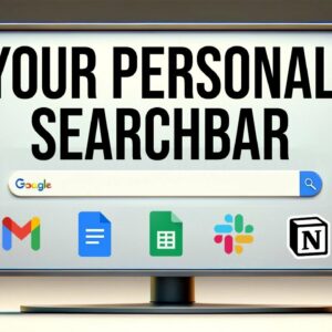 One Searchbar for ALL of Your Apps (they did it!)