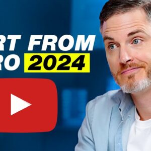 How To START a YouTube Channel In 2024: Beginners Guide to Growing from ZERO Subscribers