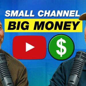 How To Make $100K on YouTube with a Small Audience (Masterclass)