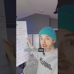 How I make $500 from 500 YouTube Views 💰