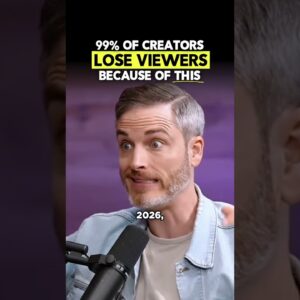🚨 99% of creators lose viewers because of this.