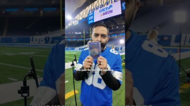 Behind the scenes yesterday @ an NFL game for a collab with the Detroit Lions for my Pokémon channel