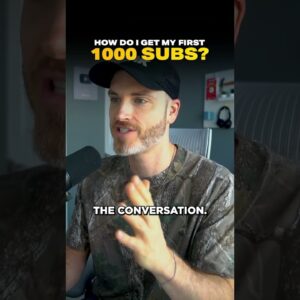 How do you get your first 1,000 subscribers on YouTube? 🎯