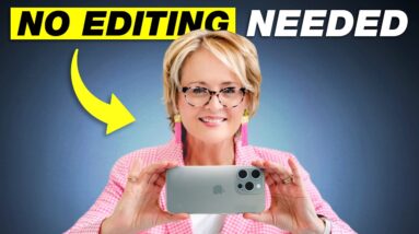 How She Got 1M Views with Simple iPhone Videos (No Editing!)