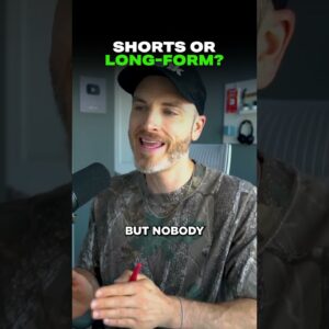 Shorts are for Reach 📈 Long form is for Depth 🎯