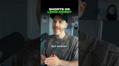 Shorts are for Reach 📈 Long form is for Depth 🎯