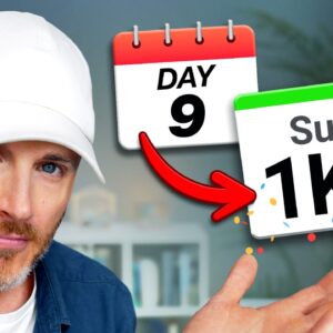 0 to 1000 Subs in 9 Days (Here's How)