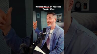 I've been on YouTube for 18 years. ⏳