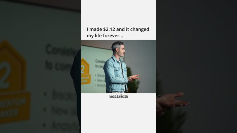 My first affiliate commission was $2.12.