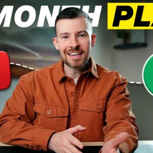How to go FULL TIME on YouTube in 6 Months (or less)