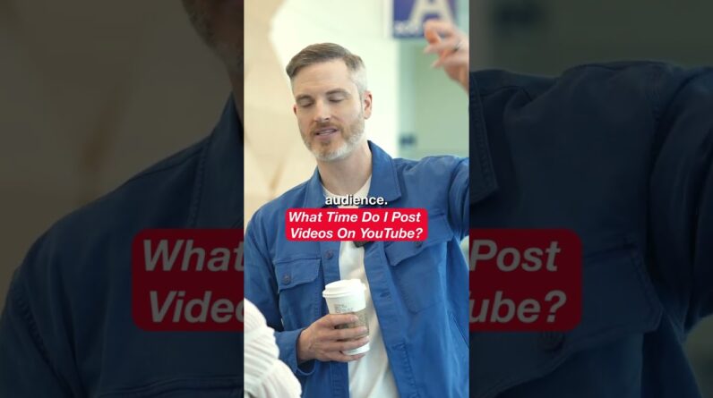 Stop stressing about what time you post on YouTube 👀
